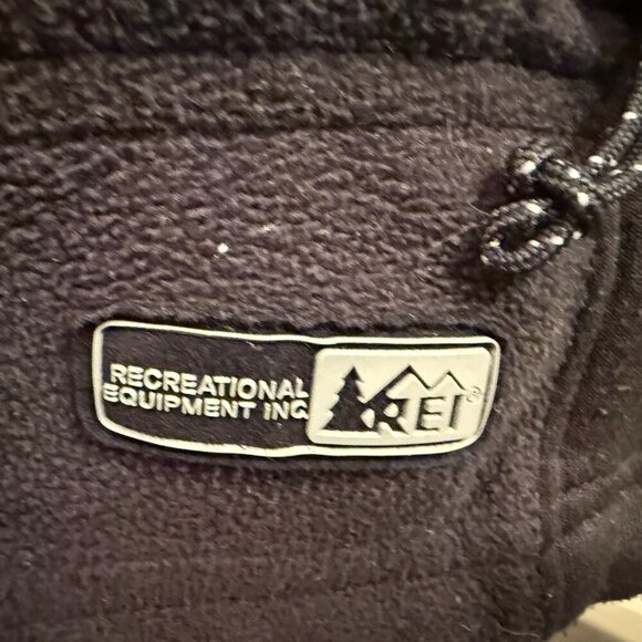 REI Fleece Vest Men’s Sz XXL Full Zip Black - Picture 2 of 5